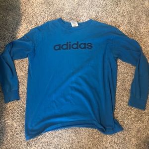 Retro adidas blue Longsleeve men’s large from 2005